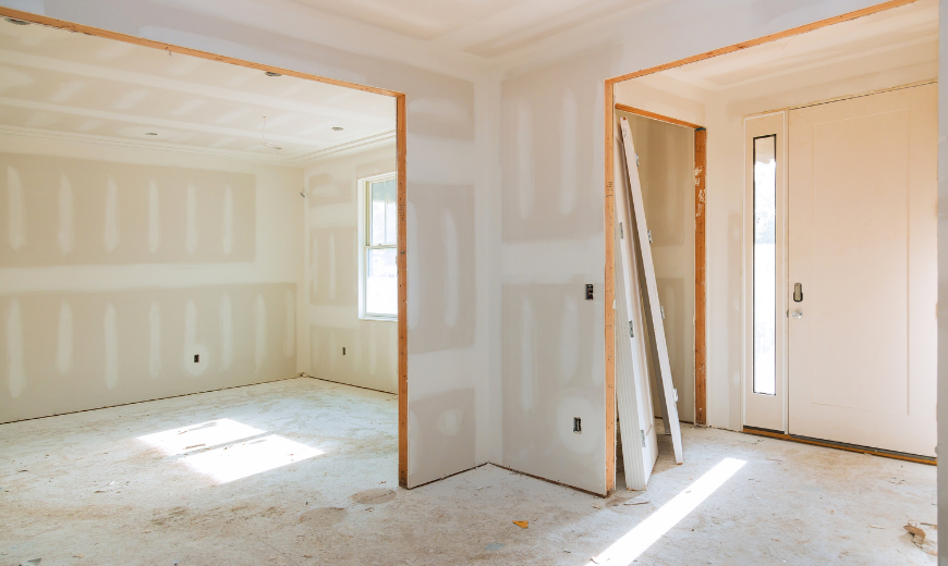 Drywall – Peach Renovations - Asbestos-Free Fireproof Drywall For Apartment Renovations